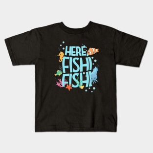 Here, Fishi Fishi Kids T-Shirt